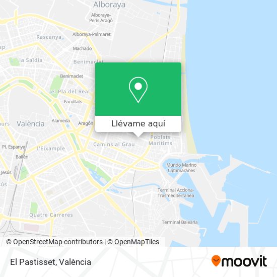 Mapa El Pastisset