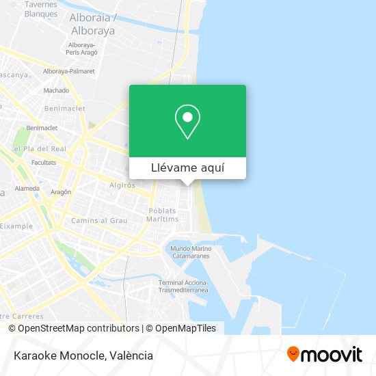 Mapa Karaoke Monocle
