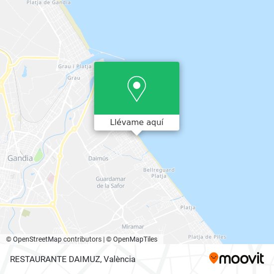 Mapa RESTAURANTE DAIMUZ