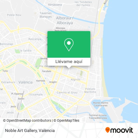 Mapa Noble Art Gallery
