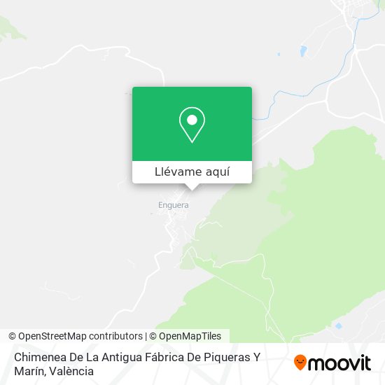 Mapa Chimenea De La Antigua Fábrica De Piqueras Y Marín