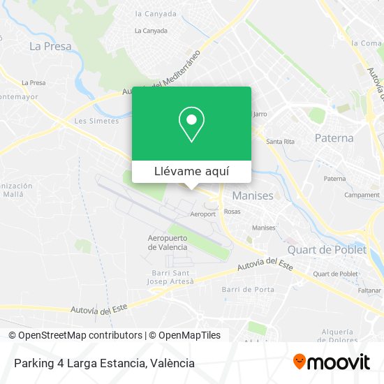 Mapa Parking 4 Larga Estancia