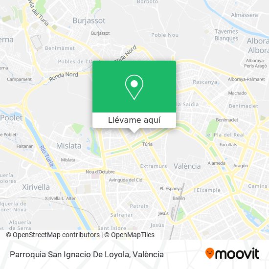 Mapa Parroquia San Ignacio De Loyola