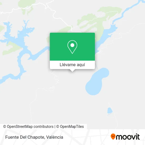 Mapa Fuente Del Chapote