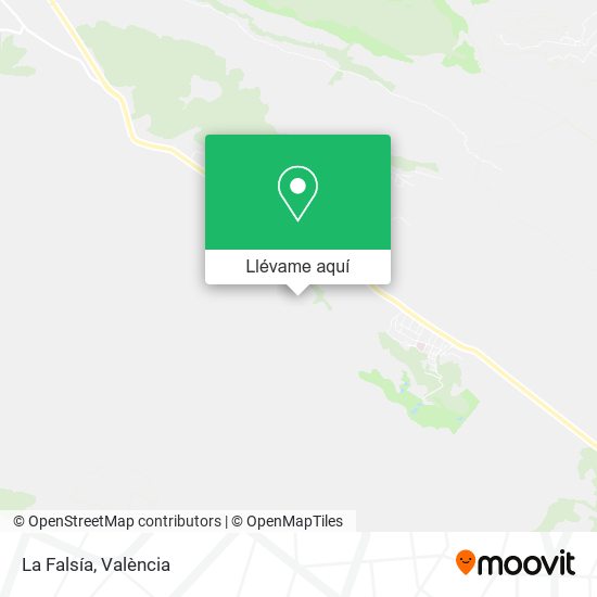 Mapa La Falsía