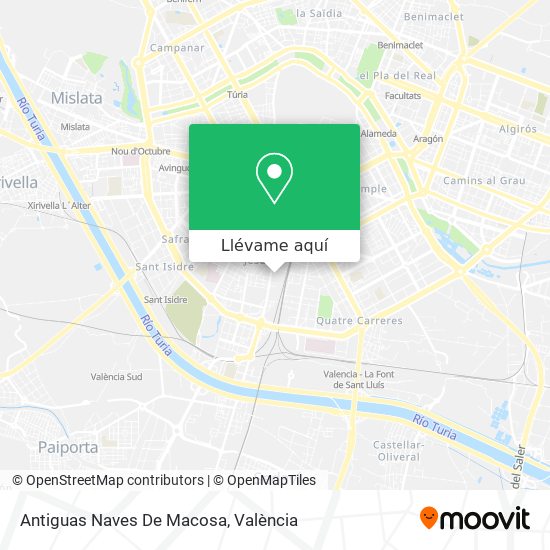 Mapa Antiguas Naves De Macosa