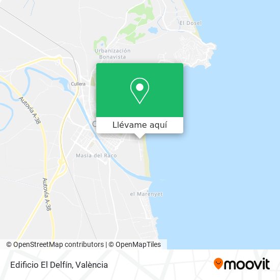 Mapa Edificio El Delfín