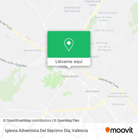 Mapa Iglesia Adventista Del Séptimo Día