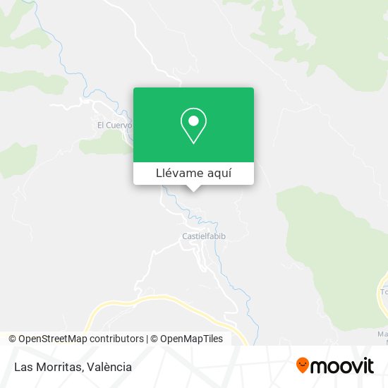 Mapa Las Morritas