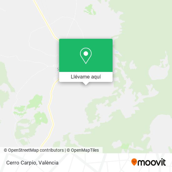 Mapa Cerro Carpio