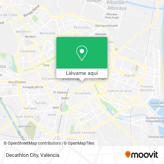 Mapa Decathlon City