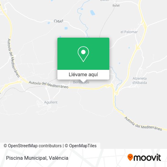 Mapa Piscina Municipal