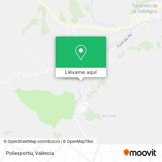 Mapa Poliesportiu