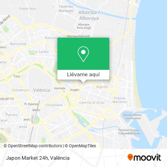 Mapa Japon Market 24h