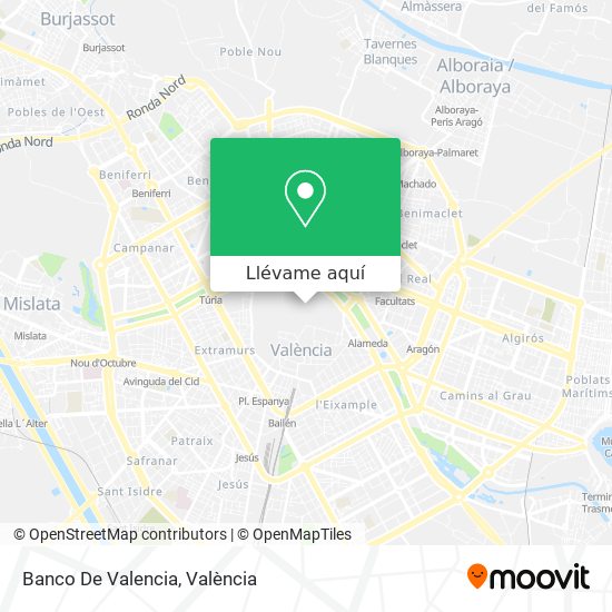 Mapa Banco De Valencia
