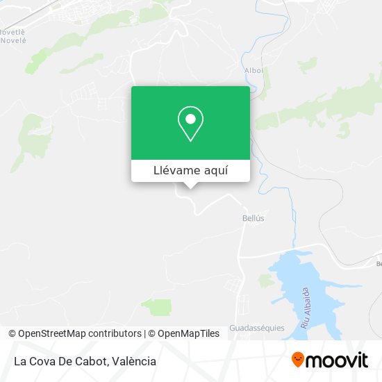 Mapa La Cova De Cabot