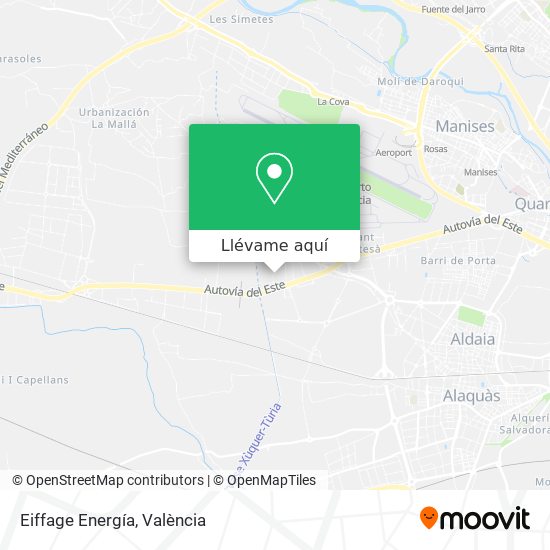 Mapa Eiffage Energía