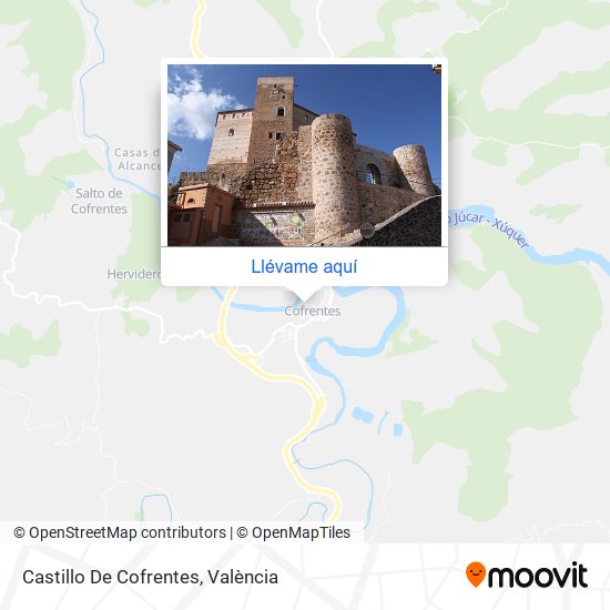 Mapa Castillo De Cofrentes