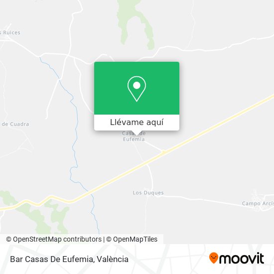 Mapa Bar Casas De Eufemia