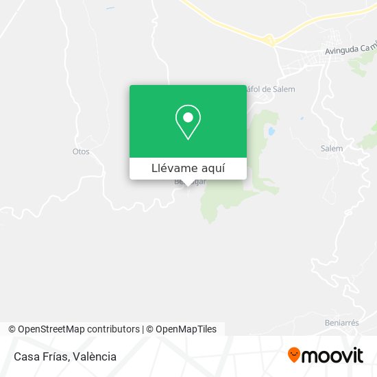 Mapa Casa Frías