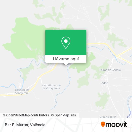 Mapa Bar El Murtar