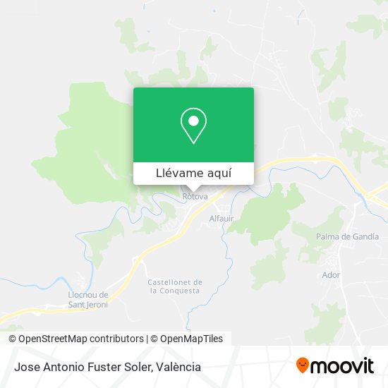 Mapa Jose Antonio Fuster Soler