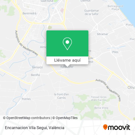 Mapa Encarnacion Vila Segui