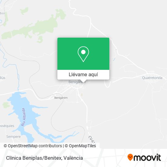 Mapa Clínica Beniplas/Benitex