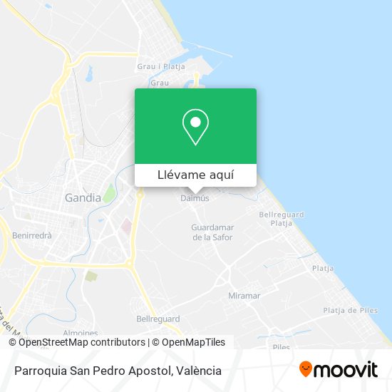 Mapa Parroquia San Pedro Apostol