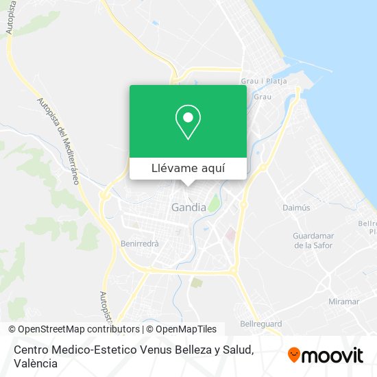 Mapa Centro Medico-Estetico Venus Belleza y Salud