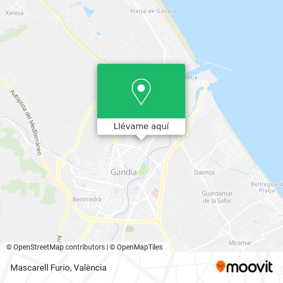 Mapa Mascarell Furio