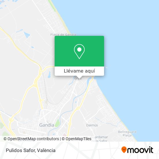 Mapa Pulidos Safor