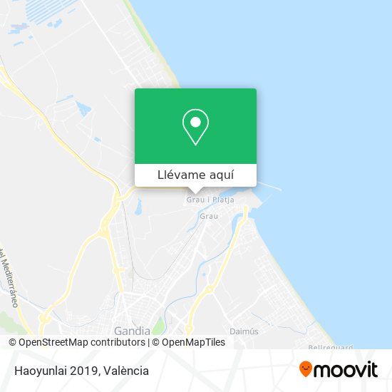 Mapa Haoyunlai 2019