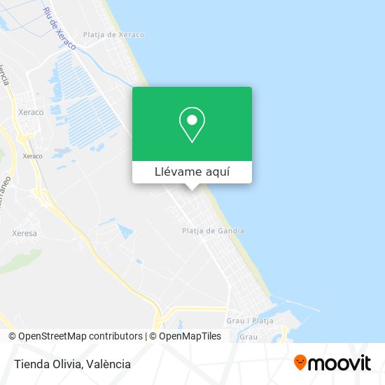Mapa Tienda Olivia
