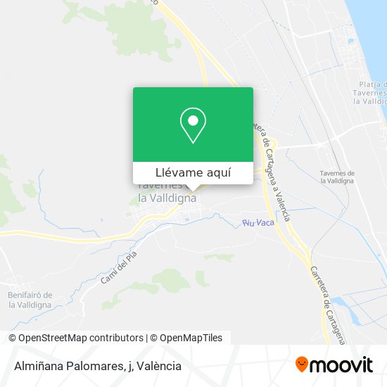 Mapa Almiñana Palomares, j