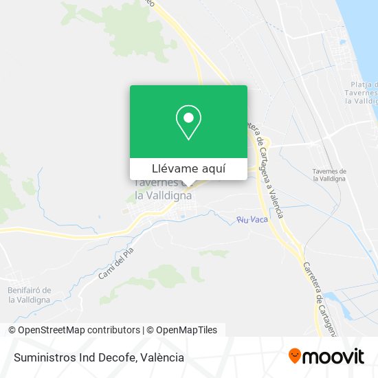 Mapa Suministros Ind Decofe