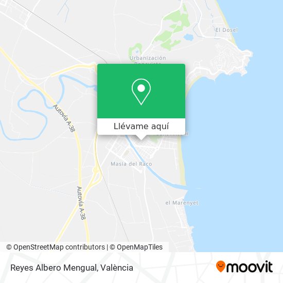 Mapa Reyes Albero Mengual