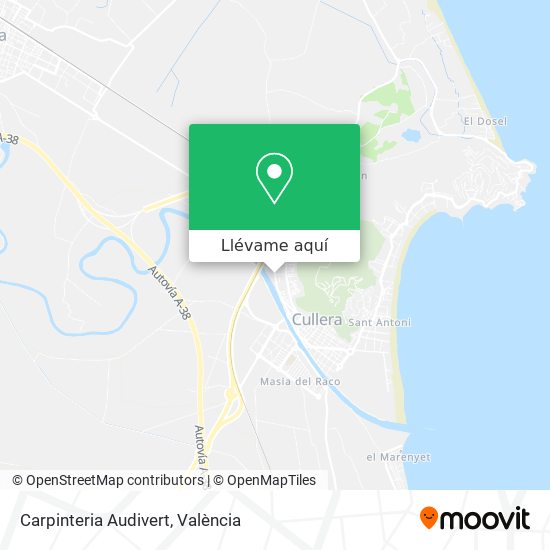 Mapa Carpinteria Audivert