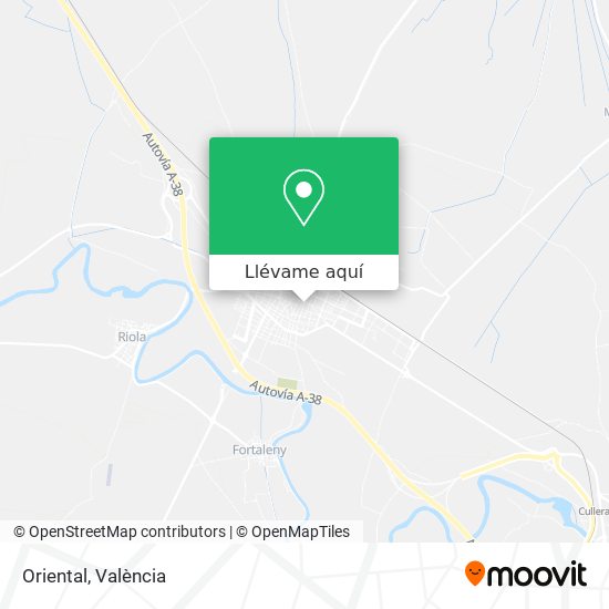 Mapa Oriental