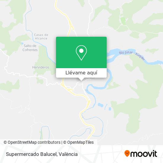 Mapa Supermercado Balucel