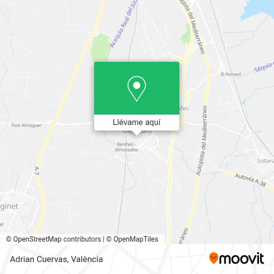 Mapa Adrian Cuervas