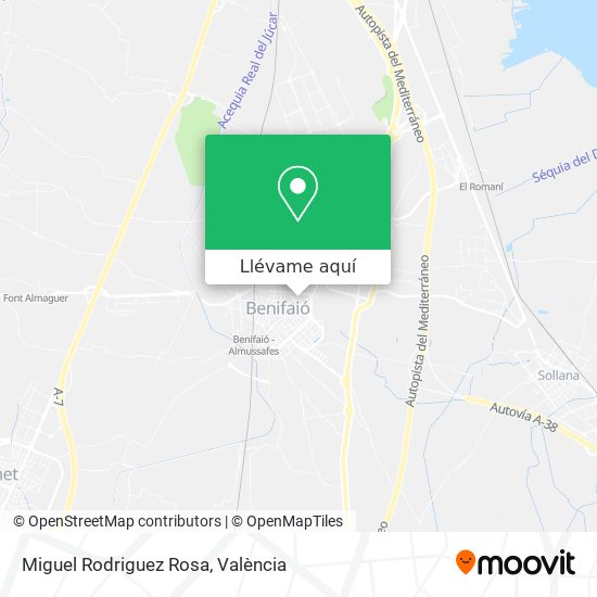 Mapa Miguel Rodriguez Rosa