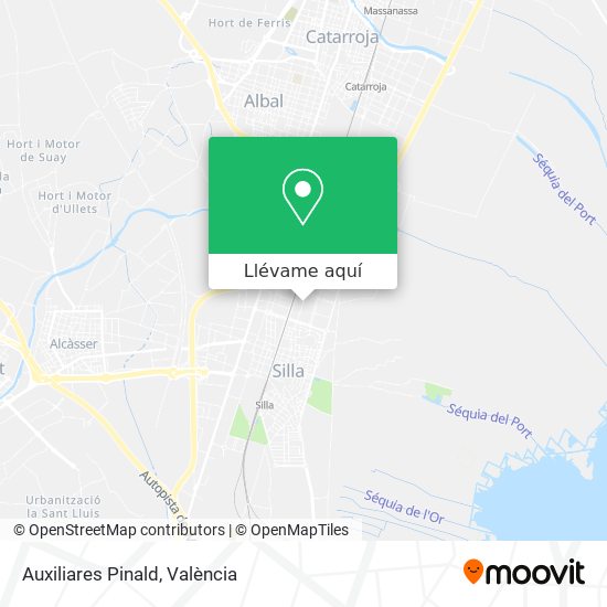 Mapa Auxiliares Pinald