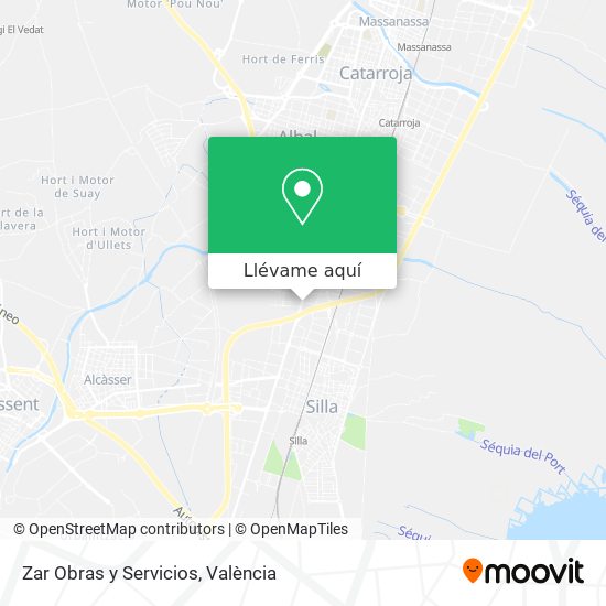 Mapa Zar Obras y Servicios