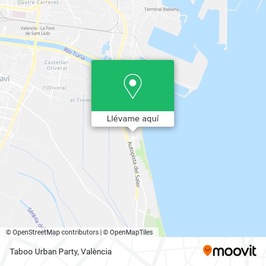 Mapa Taboo Urban Party