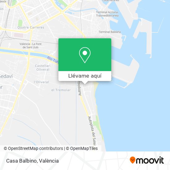 Mapa Casa Balbino