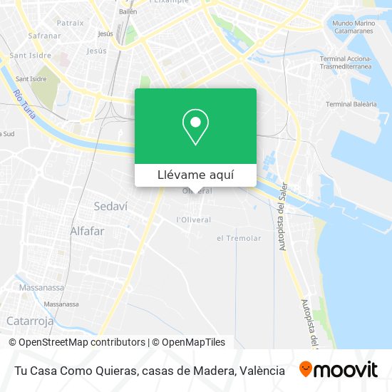 Mapa Tu Casa Como Quieras, casas de Madera