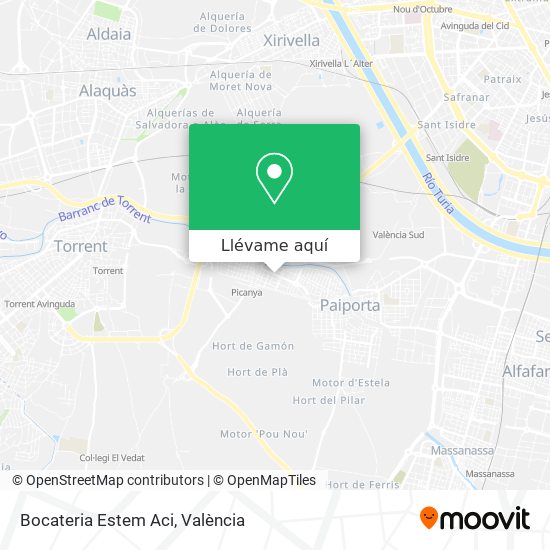 Mapa Bocateria Estem Aci