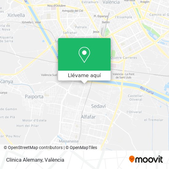 Mapa Clínica Alemany