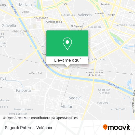 Mapa Sagardi Paterna